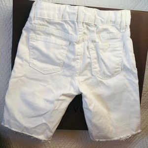 Gap Kids Girls White Denim Bermuda Shorts